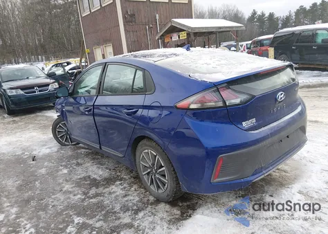 2020 Hyundai Ioniq Electric Se из США, поврежденный, VIN KMHC75LJ1LU060856